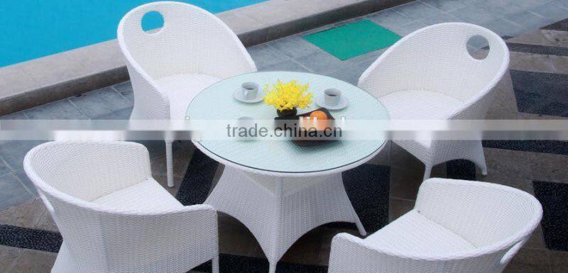 2017 Sigma discount weatherproof high end furniture resin wicker classic italian dining room sets