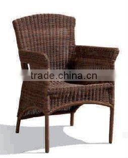 Wicker Bistro chair antiquited rattan hotel chair