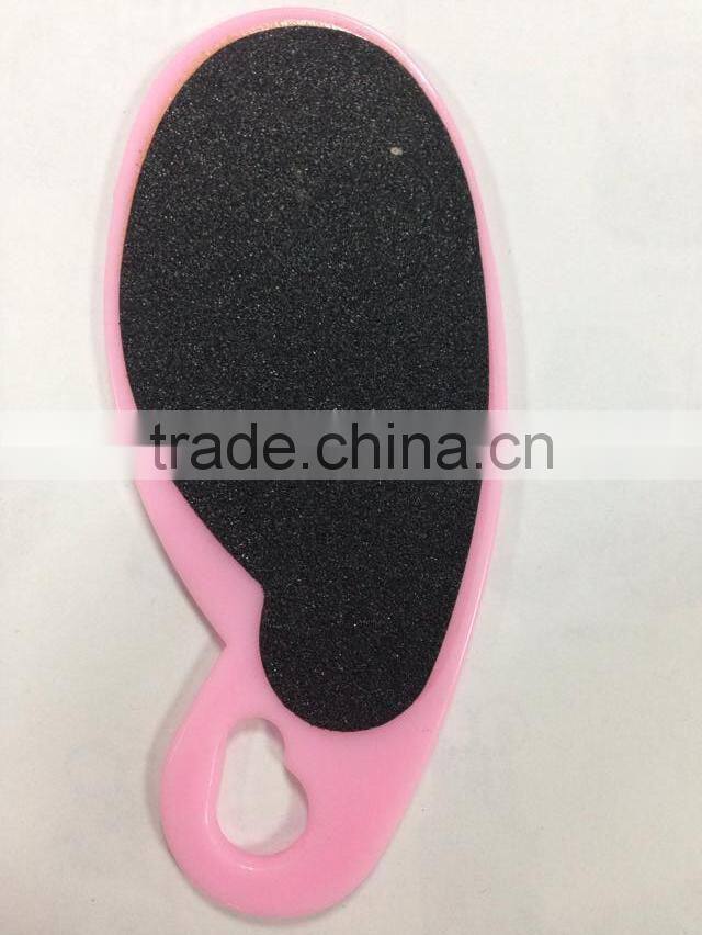Plastic handle sandpaper Sandpaper foot file