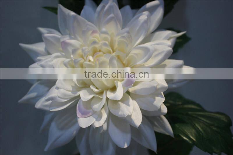 home decoration brand name artificial flowers fabric chrysanthemum