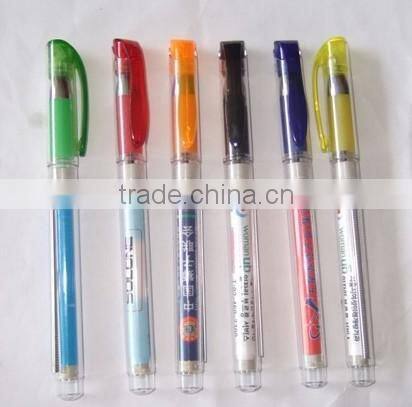 Advertising retractable banner pen