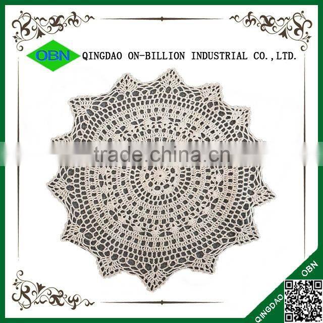 Wholesale crochet cotton placemat