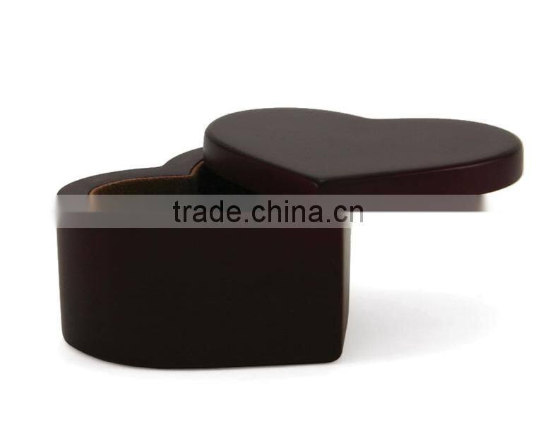 Exquisite small pet funeral products wood cremation ashes urn