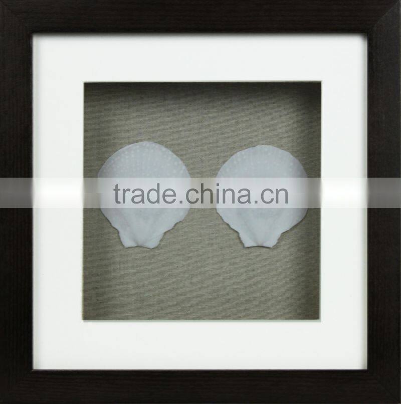 Cheap Sea Shell Wooden Artwork Wall Mounted Home Mediterranean Decor