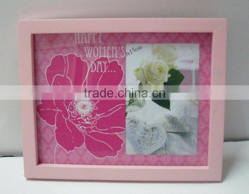 small wooden chrismas gift photo frame wood frame