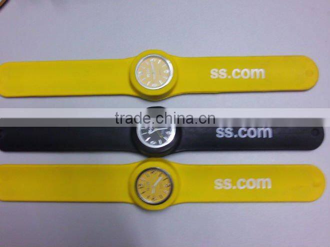 stylish silicone tape watch bracelet