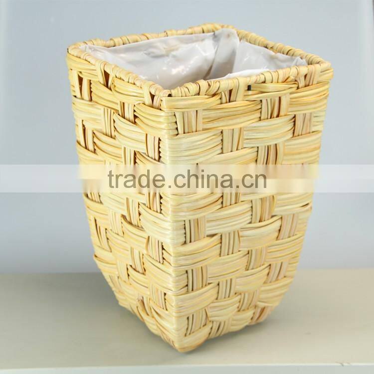 Garden Handmade Rattan Basket Flower Pots Size L/M/S