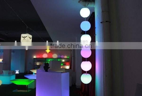 High Quality Plastic handing led Ball /led light ball