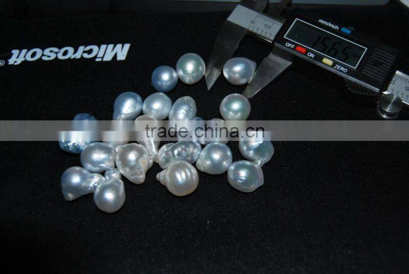 high luster AAA 15-16mm baroque tahitian loose pearls