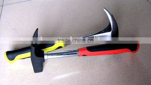 Roofing hammer one piece forged roofing hammer with TPR handle