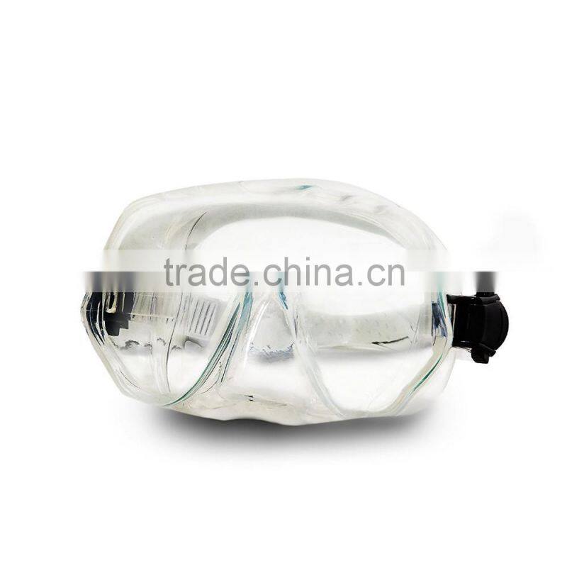 Colorful Professional Silicone Black Adult Diving Sets(ST-1000)