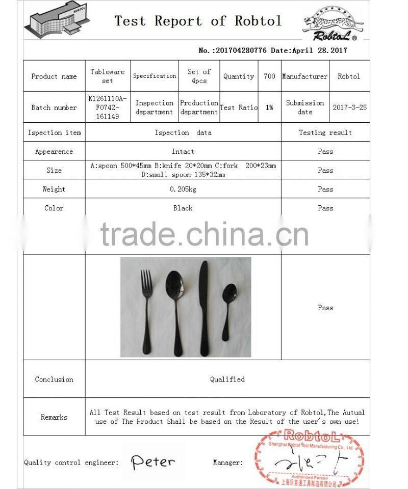 4 Piece Cutlery Set Spoon Fork Knife Flatware Dinning Dinnerware Tableware Stainless Steel