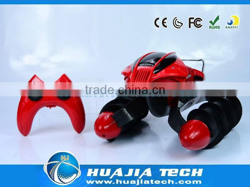 2.4G Electric Amphibious RC Tank Stunt Car Snow Water