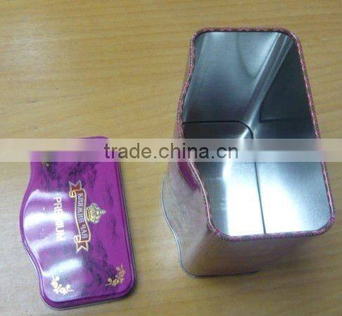 Special Wave Shaped Tea Can, Tea Canister