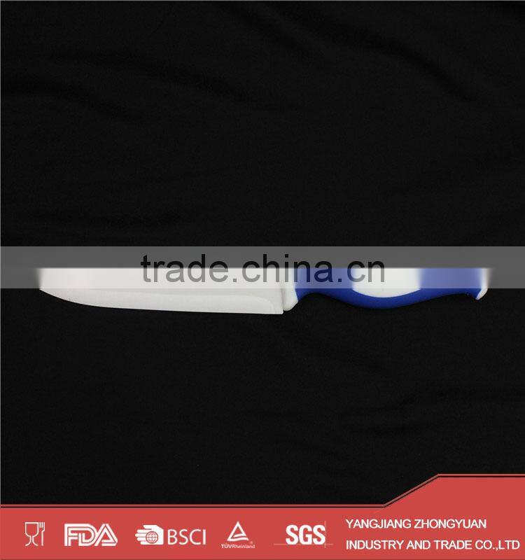 kitchen 5pcs ceramic knife set with acrylic stand