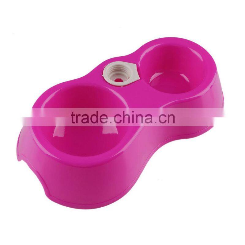 Pet Dog Puppy Cat Automatic Screw Feeder Machine Water Dispenser Food Dish Bowl Feeder Bottle