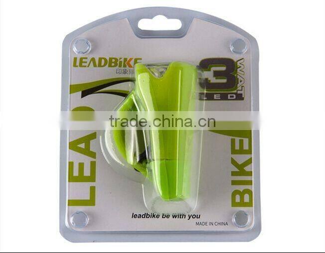 USB Rechargeable Front Headlamp Headlight Silicone Bike Light