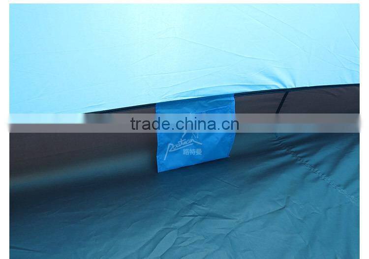 3 Person Double Layer Ripstop Polyester Family Camping Tent With Fiberglass Pole
