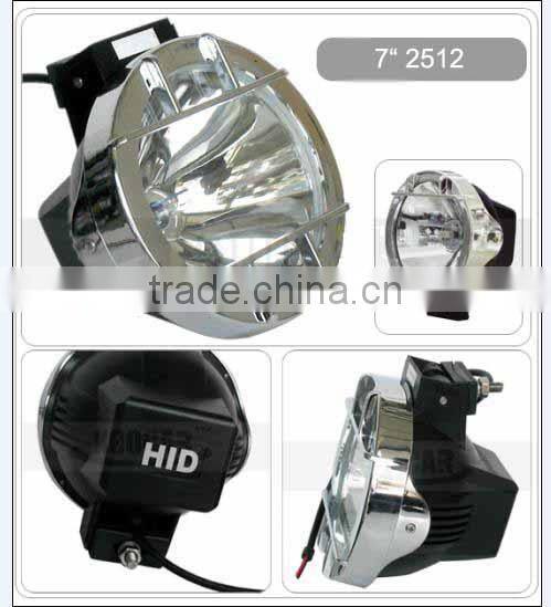 55w 75w 7" inch eep wrangler Jk accessories hid xenon working light hid driving light