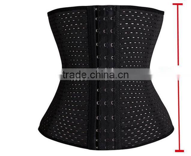 2016 top Seller Factory Breathe Cheap Waist Trainning Slimming Corset waist trainers