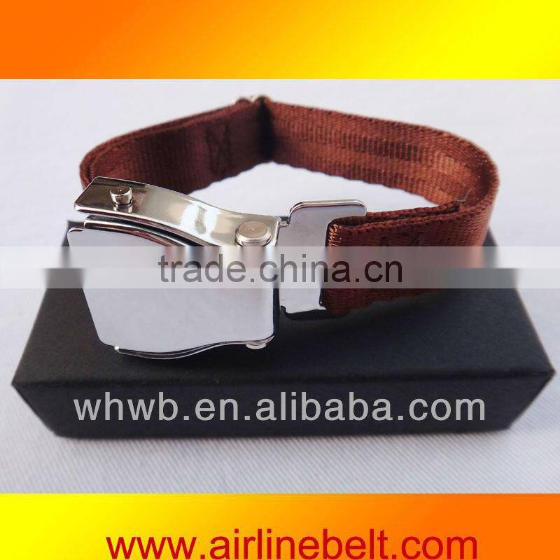 Unique airplane buckle seatbelt design bracelet usb flash disk soomes
