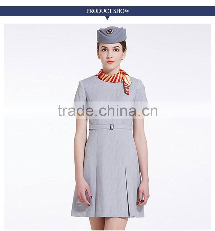 Airline Crew Uniforms For Flight Attendant Costume