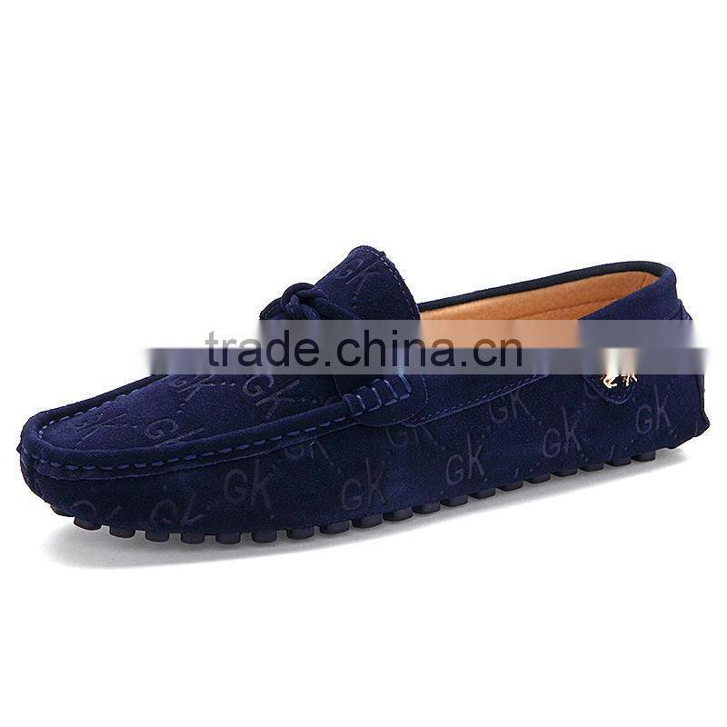 china brand fashion casual loafers leather shoes for men, adults genuine leather casual shoes sample for male high quality