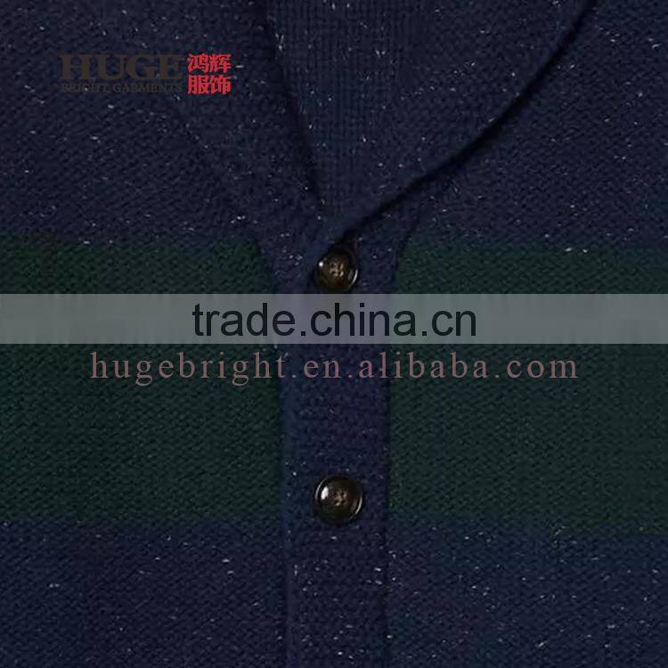 Stripe Cardigan Woolen Sweater Designs For Kids