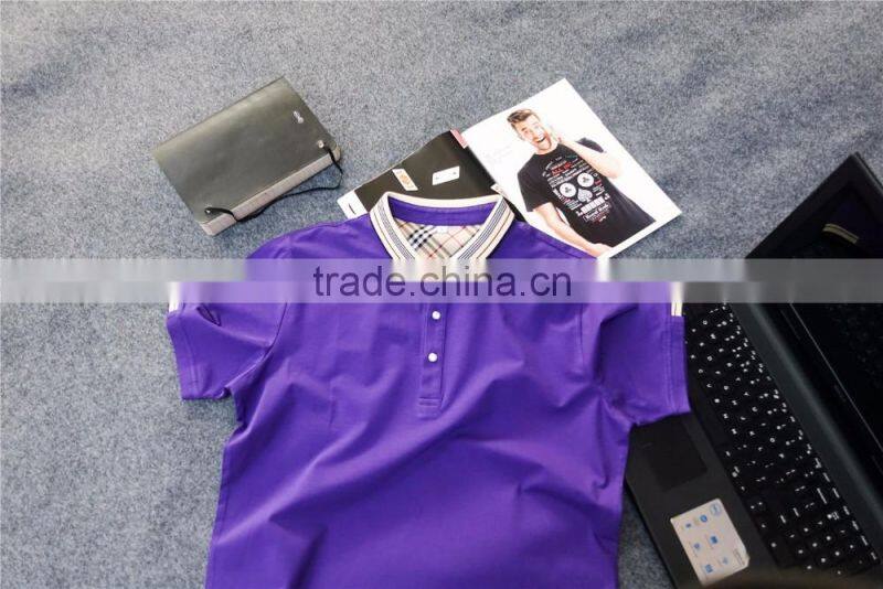 2017 latest fashion design polo shirt