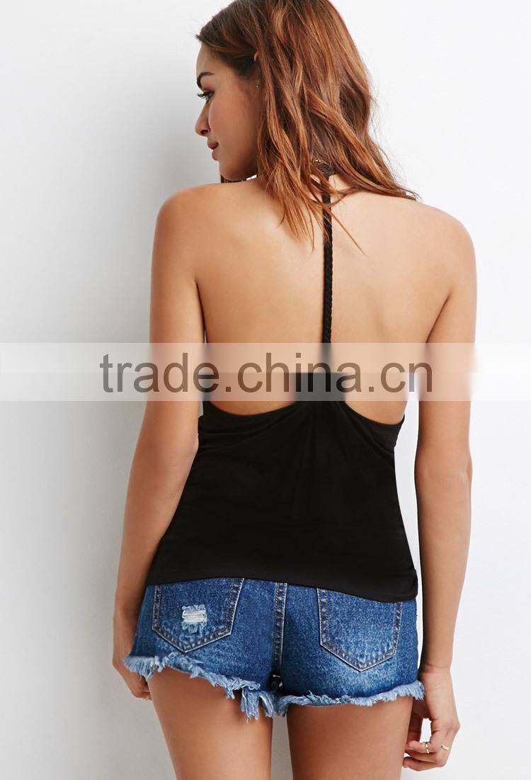 Braided T-Back Tank