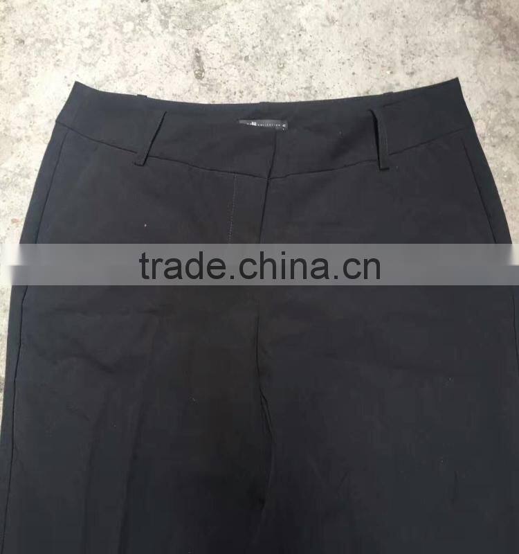 women straight-leg suit pants stock apparel