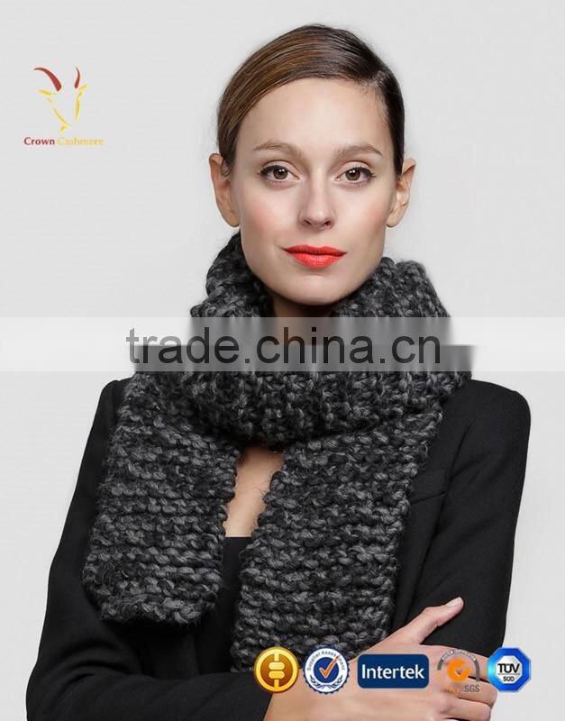 3gg Warm Cashmere Merino Wool Lady Knit Scarf Womens