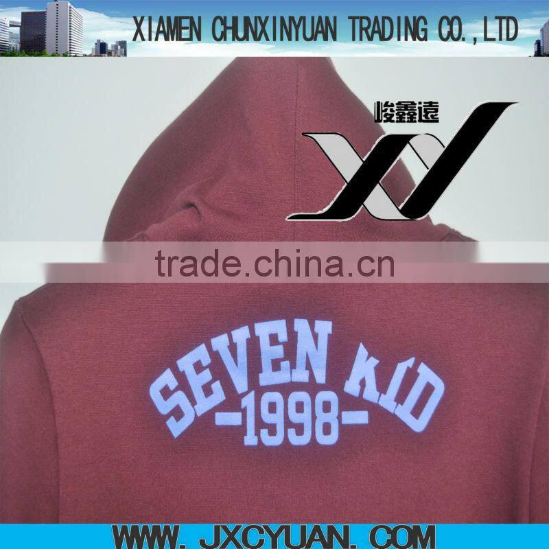 wholesale lovely printed custom o-neck kids hoodies