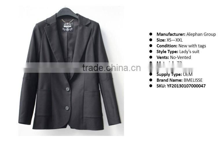 2014-2015 new lady simple blazer