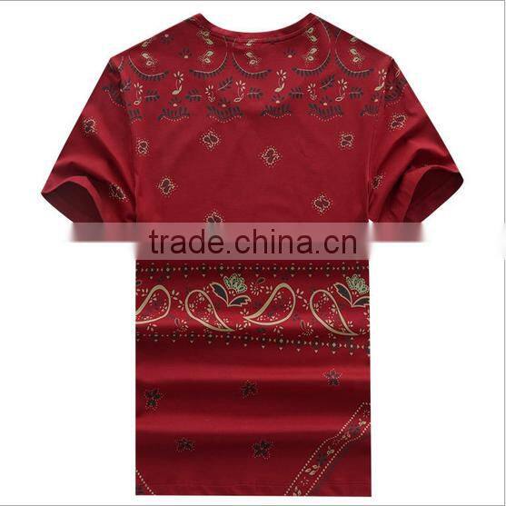 Man T Shiert Yarn Short Sleeves For Clothes Men With Popular Style