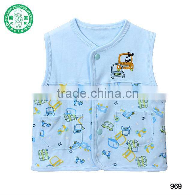 New Newborn baby Waistcoat clothes sets baby vest wholesale