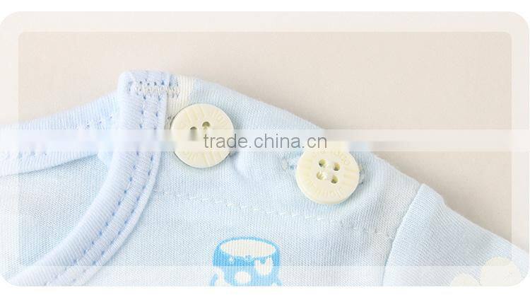 2017 hot sale high quality full sleeve round neck 2 pcs children clothes sets