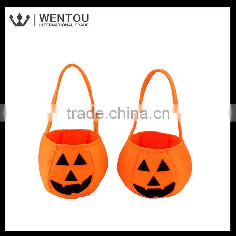 Wholesale Trick or treat candy Halloween Pumpkin bag