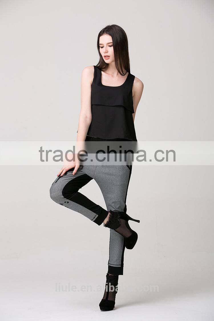 Lovely wide strap tank top