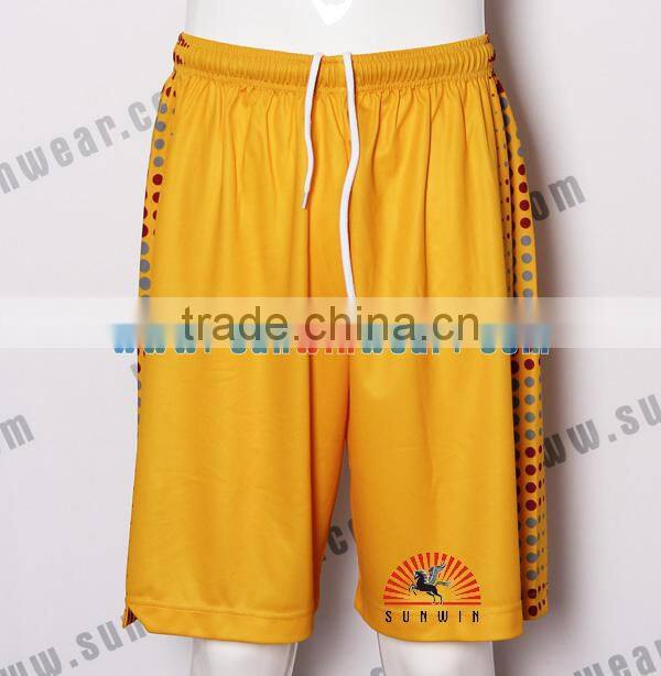 100% Polyester shorts Sprots Wear Basketball shorts