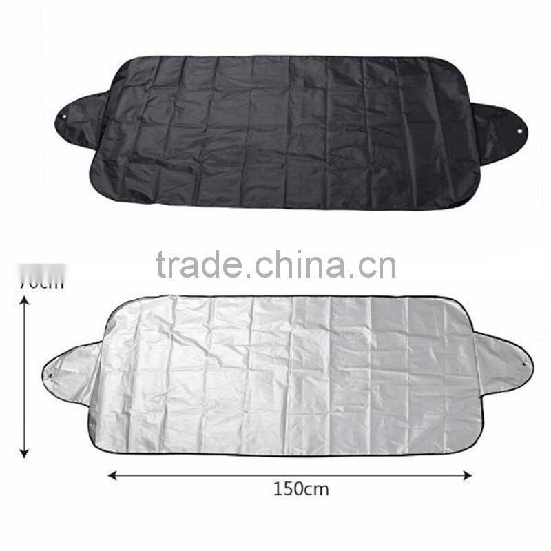 2017 High Quality Aluminum Foil Cheap UV proof Silver car window shades/smart Front and Rear Car windshield cover