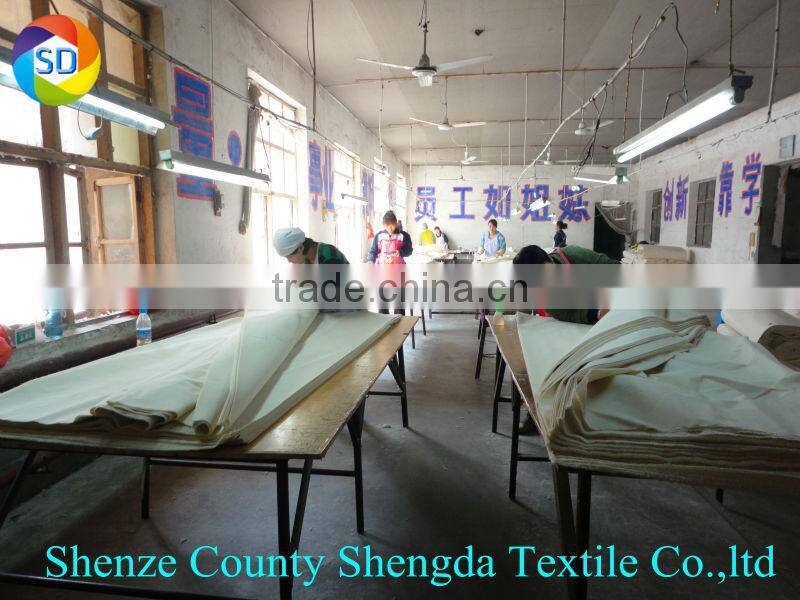 bed sheets fabric 50/50 polyester/cotton fabric