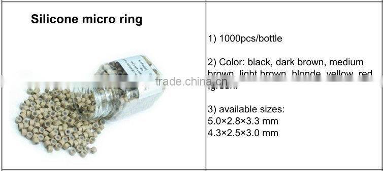 hair extension hot sale pure flared copper ring