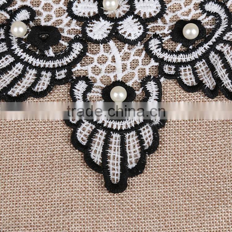 new fashion milk silk collar lace