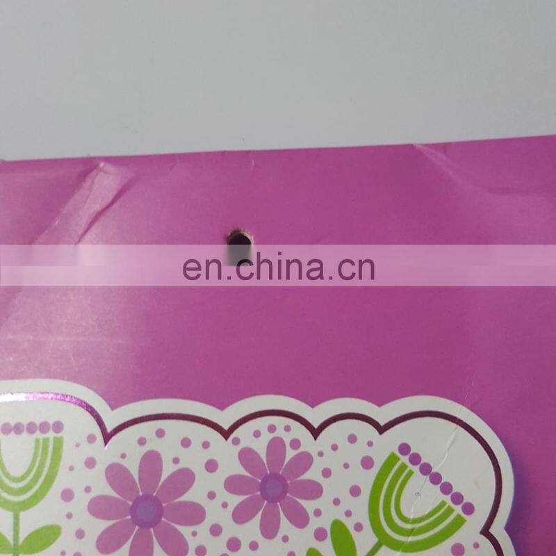 Custom printing cheap recyclable shopping food paper bag with led light