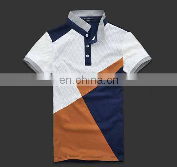 custom color contrast shirt wholesale design polo shirt