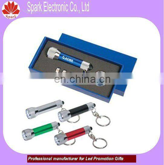 green led flashlight with 5 leds