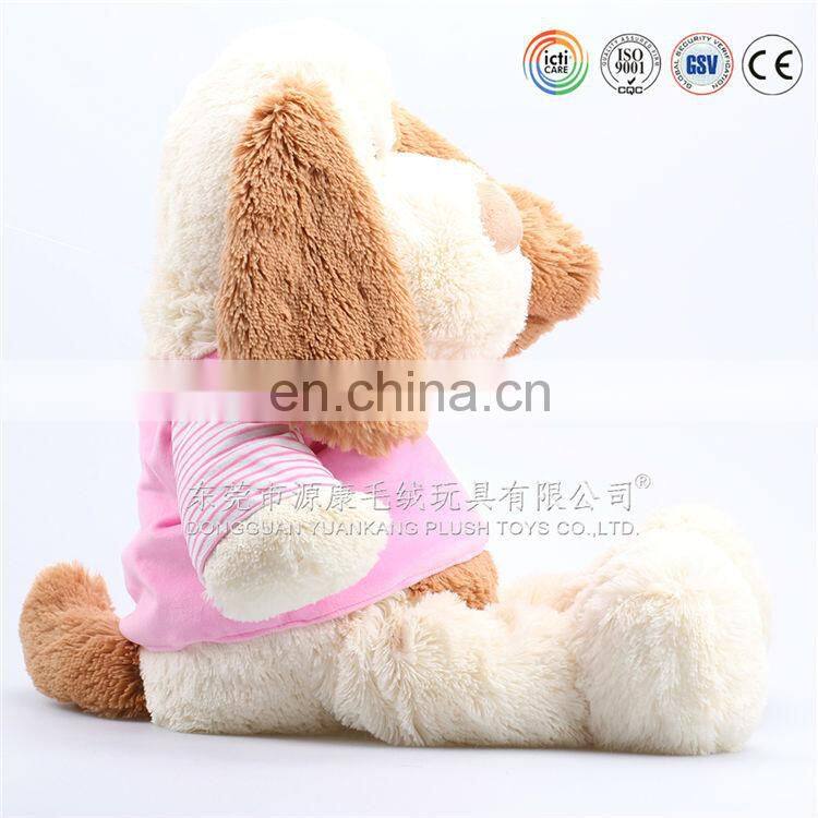 Super Soft Fabric Cute Dog Plush Toy , Custom Plush Toys , mascot stuffed bulldog