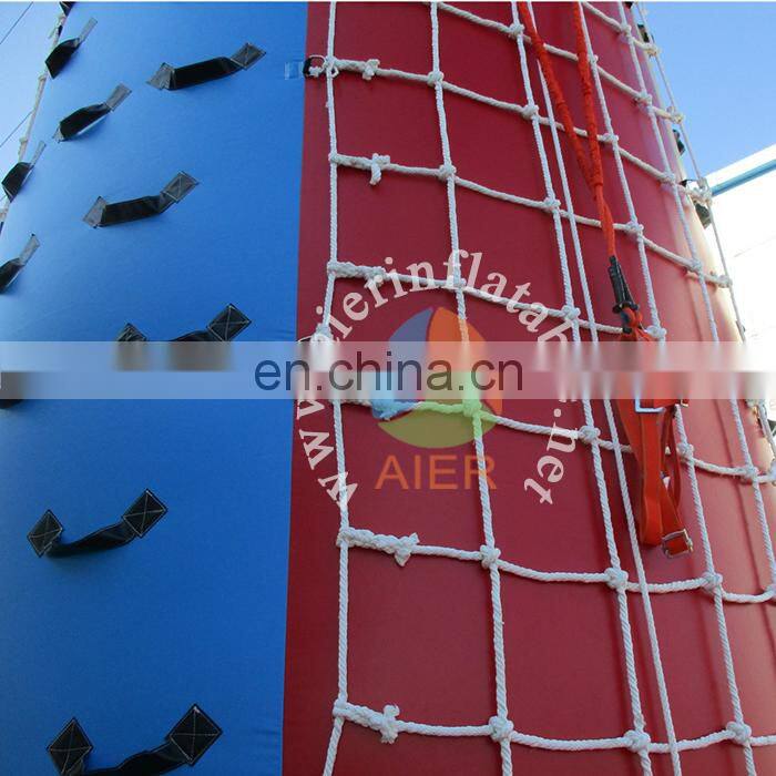Most popular inflatable climbing wall cheap climbing inflatable sport games outdoor play