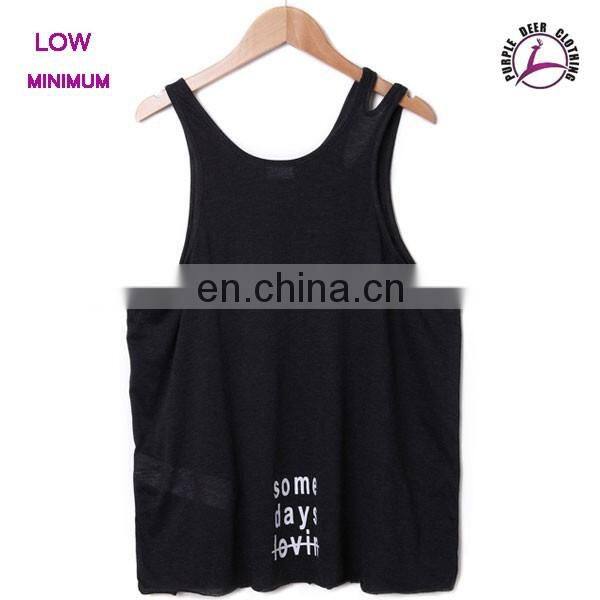 Women's printed vest sleeveless t shirt fashion crop top